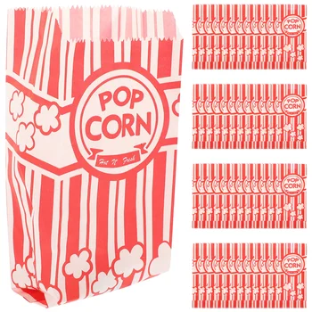 100 Db Popcorn Csomagolás Zsák Kellékek Snack-Kiegészítő Multi-function Jogosultja Papír Konténerek Mini Csomagokat Kínálat