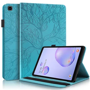 3D-s Fa Dombornyomott Érdekesség Kártya nyílás, A Samsung Galaxy Tab EGY 8.0 2019 SM-T290 SM-T295 Tablet tok Puha TPU Vissza a Shell
