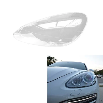 A Porsche Cayenne 2010 2011 2012 2013 2014 Bal Fényszóró Shell Lámpaernyőt Átlátszó Objektívvédőt Fényszóró Fedelét