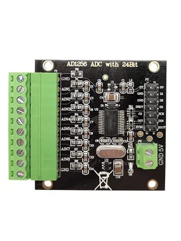 ADS1256 modul 24 bites ADC adatgyűjtő kártya ADC nagy pontosságú ADC megszerzése analóg-digitális átalakító