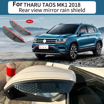 Ablak Napellenző VW THARU/Taos 2018-2022 Tartozékok Trim Chrome Szél, Eső Őr Tető Nap Eső Árnyék Szellőző Napellenző Légterelő Szárny