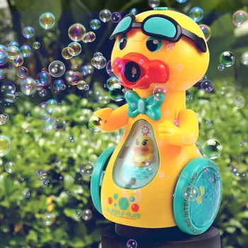 Aranyos Kacsa Buborék Gép Gyerekeknek Automatikus szappanbuborék Fúvó Játék Baba Mágikus Buborék Fegyvert Gyermek Nyári Szabadtéri Játékok, Ajándékok