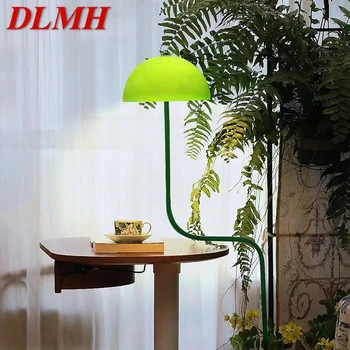 DLMH Északi Zöld állólámpa Divat Művészet Modern Család nappali Hálószoba Kreativitás LED Dekorációs Állandó Fény