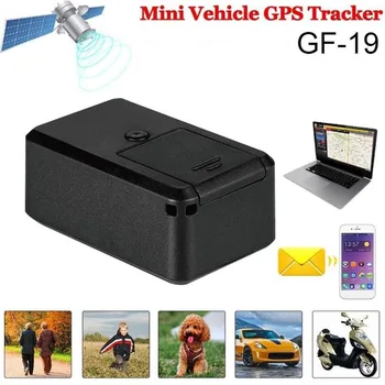 Hordozható GPS Tracker Mini GF19 GPS/AGPS/WiFi Autó Kereső a Mágneses GSM/GPRS Valós Időben Anti-Theft Jármű Nyomkövető Antiloss