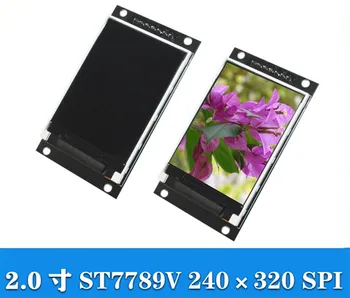 IPS 2.0 hüvelyk 7PIN 262K Szín SPI TFT LCD kijelző Modul FOGASKERÉK ST7789V Meghajtó IC 240(RGB)*320