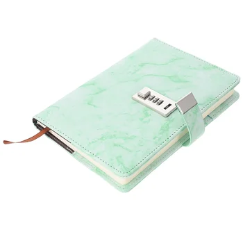 Jelszó Notebook Utazási Notebook Kiegészítő Multi-function Lock Finom Háztartási Napló Hordozható