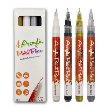 Mark pen 0.5 mm-es ultra-finom graffiti pen modell színezés art festmény hook line festett akril toll