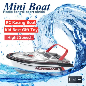 Mini RC Racing Hajó Modell Motorcsónak Gyerek Klasszikus Ajándék Távirányító Hajó Mini RC Hajó Víz Játszani a Játékot Mini Csónak Fiú Ajándékok, Játékok