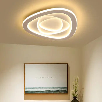Modern, LED-es Mennyezeti lámpa, Kreatív fehér mennyezeti lámpa Nappali Fények Hálószoba led mennyezeti lámpa lakberendezés lampara techo