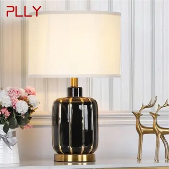 PLLY Kerámia asztali Lámpa Íróasztali Luxus Modern LED Világítás Otthon Hálószoba