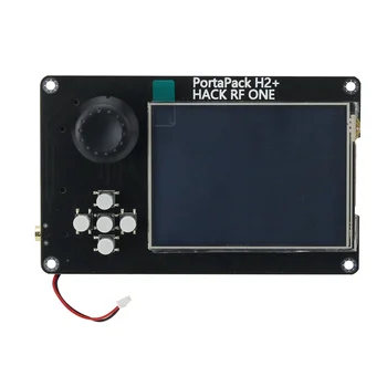 PORTAPACK H2 TCXO 3.2 Inch LCD Kijelző érintőképernyő Alumínium Esetében HACKRF EGY SDR