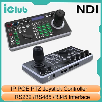 Ptz 4D NDI Játékvezérlő-Támogatás 255 DB Kamerák PoE NDI Kamera Vezérlő IP PTZ Vezérlő Joystick Élő Események Műsorszolgáltatási