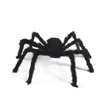 Pók Pókhálók Reális Pók Pókhálós Beltéri/kültéri Halloween Dekoráció Extra Méretű Kísérteties Reális Hamis Pók