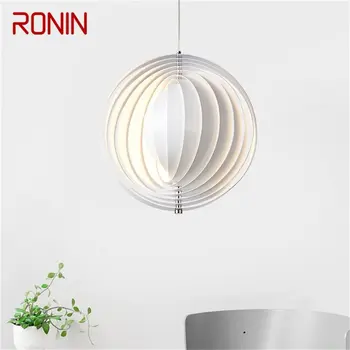 RONIN Medál Fény Modern Kreatív Fehér LED Lámpák lámpák Haza Dekoratív Étkező