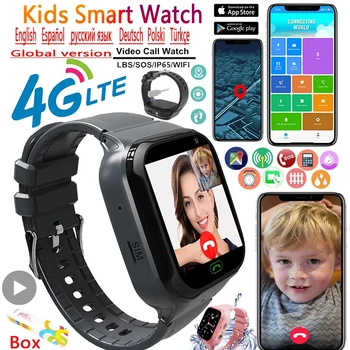 Smartwatch Csukló Gyerekek Okos Nézni A Gyerekek, Fiúk, Lányok, Vízálló Gyermek Elektronikus Csatlakoztatott Digitális Karóra Óra Kis Kezét