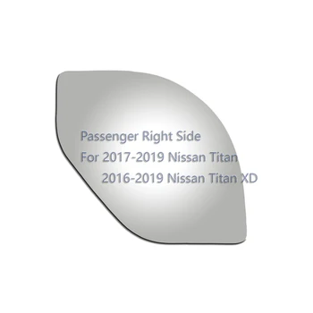 Tükör, Üveg Csere 2017-2019 Nissan Titan 2016-2019 Nissan Titan XD Utas Jobb Oldalán Domború RH