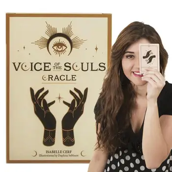 Univerzum Hangja, A Lélek Oracle Kártya Szabadidő Fél Táblázat Játék, Kiváló Minőségű jövendőmondás Vagyont Pakli Tarot kártyát Gyerek Játékok