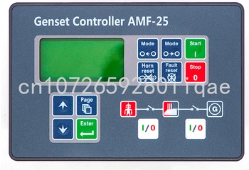 Vezérlő AMF20 Eredeti Behozott Dízel Generátor Vezérlő Modul Egység LCD