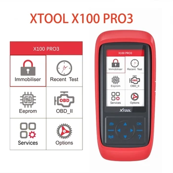XTOOL X100 PRO3 PRO2 Profi Auto Gombot Progarmmer Kód Olvasó Diagnosztikai Eszköz A EPB ABS TPS Reset Funkció OBD2 Szkenner